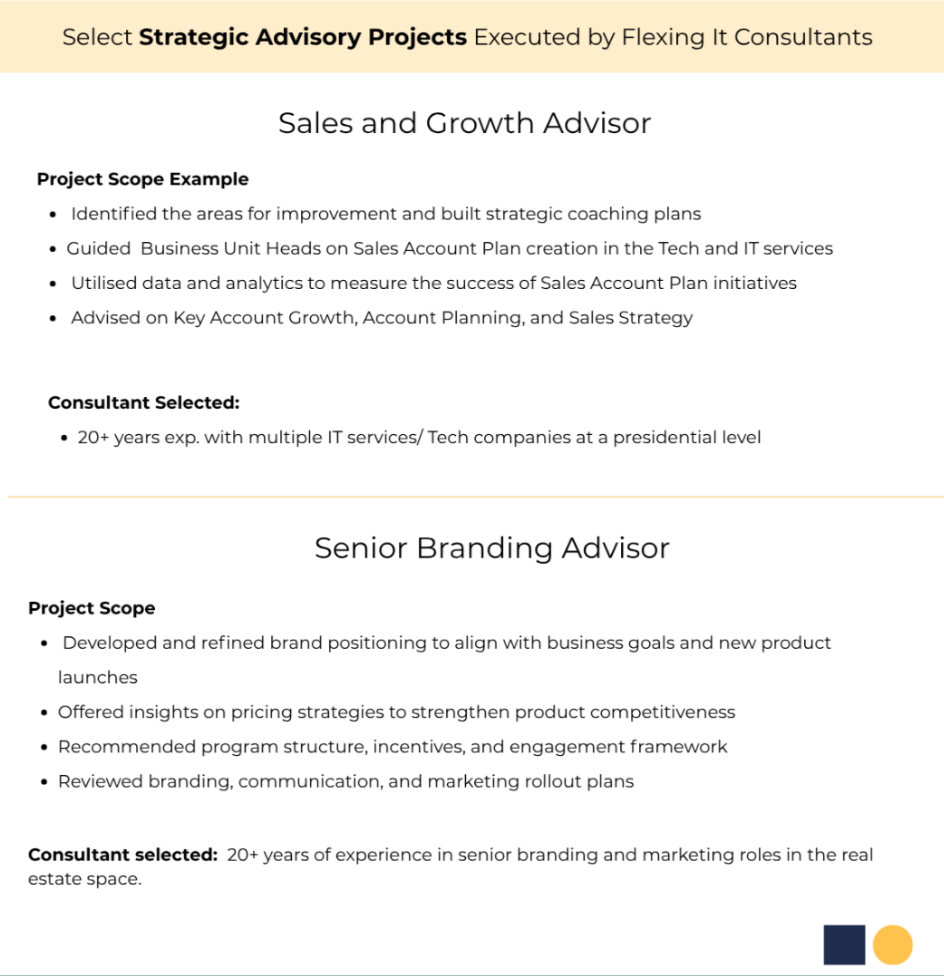 Inside the Role of Strategic Advisors