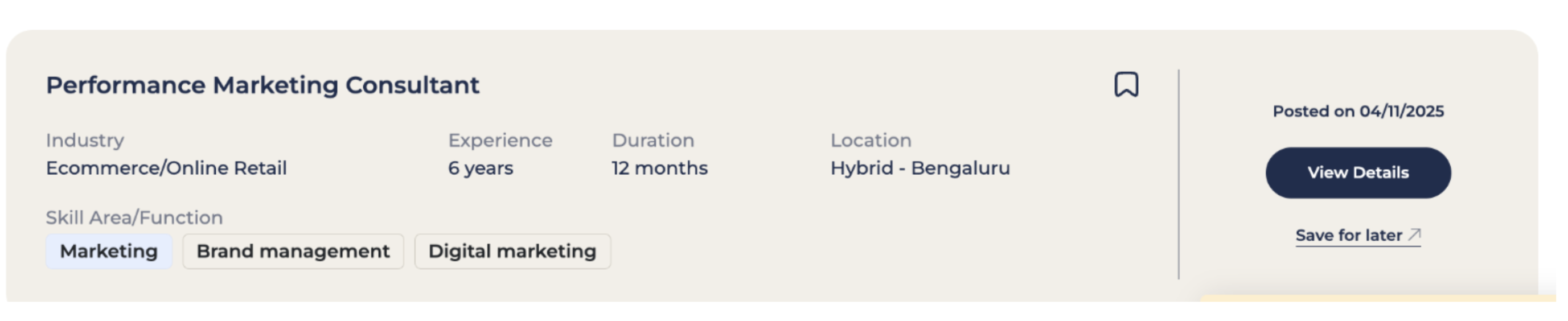 View Project Details - Flexing It